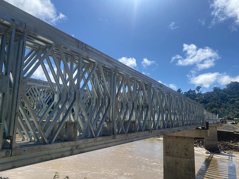 Projeto da Ponte Bailey de 108 metros na Malásia