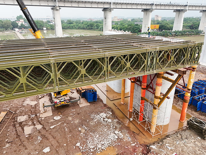 Projeto ferroviário de alta velocidade dedicado ao suporte à construção de Super Bailey