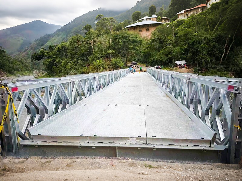 Ponte Bailey galvanizada personalizada tipo CB100