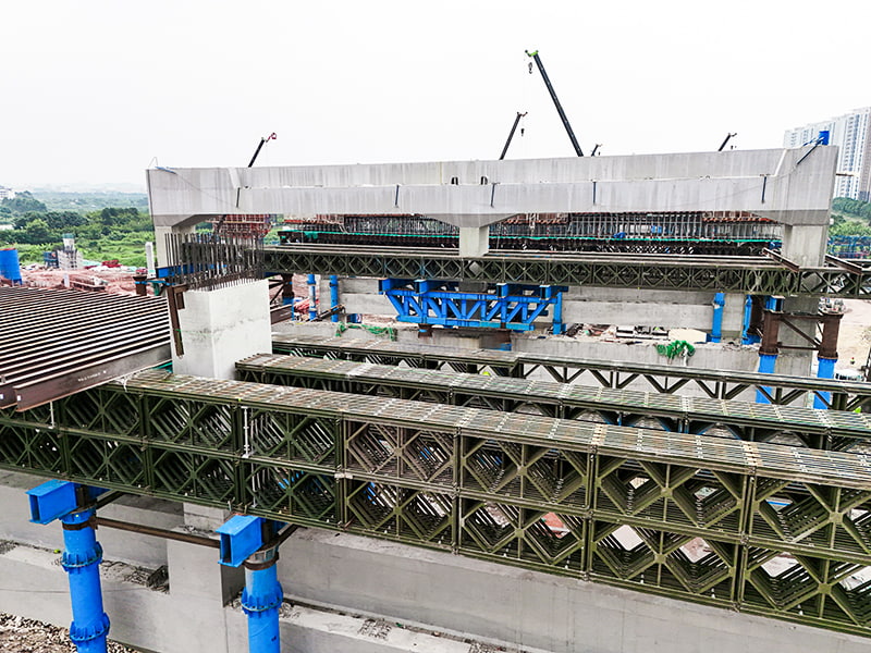 Suporte de construção Super Bailey de grande vão e carga pesada
